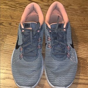 Nike Shoes, Gray and Pink